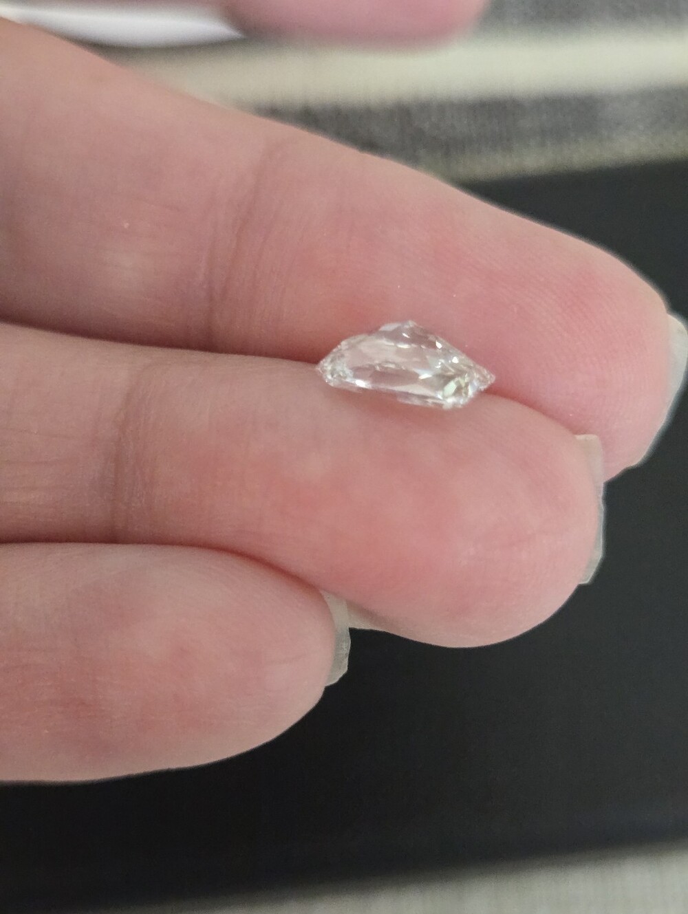Certified Lab Grown Diamond,  Radiant Cut, 1.6 CT, F Color,  VS1 Clarity - Picture 16 of 16